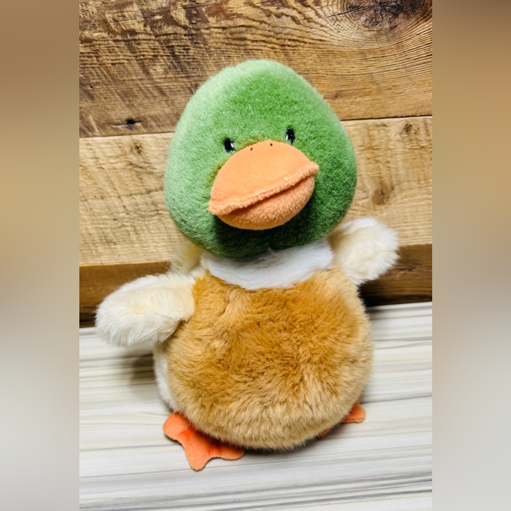 Russ Berry MadDuck Plush Mallard Plushie Duck Stuffed Animal cute like new soft